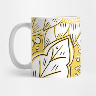 Golden Sunflowers Mug